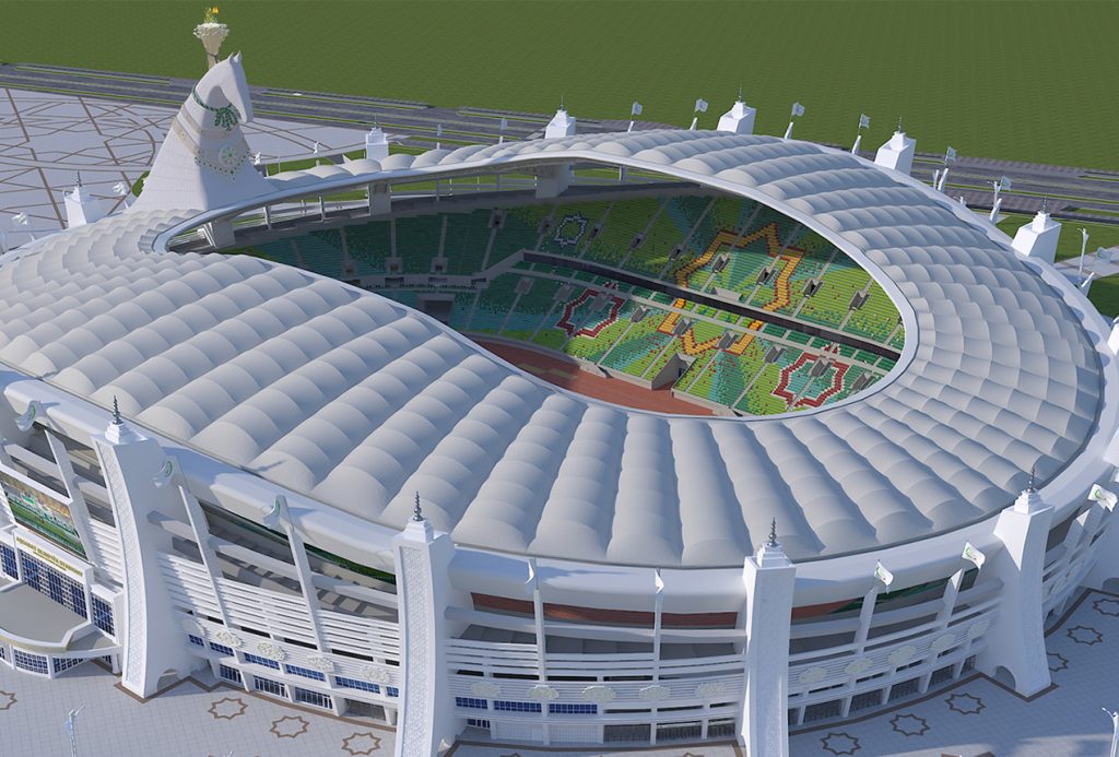 ASHGABAT OLYMPIC COMPLEX STADIUM-TURKMENISTAN – Kıraç Metal